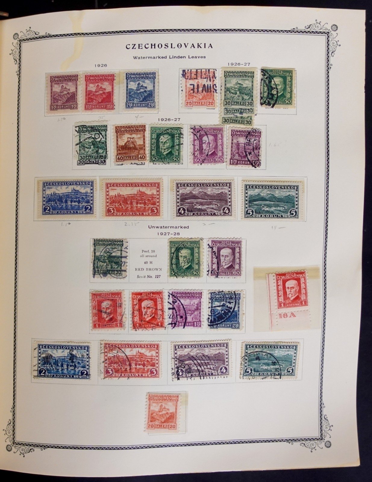 Czechoslovakia Stamp Collection Scott Album Mint & Used 1920-1985  ZAYIX