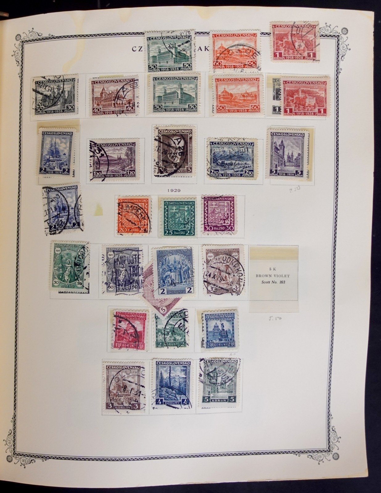 Czechoslovakia Stamp Collection Scott Album Mint & Used 1920-1985  ZAYIX
