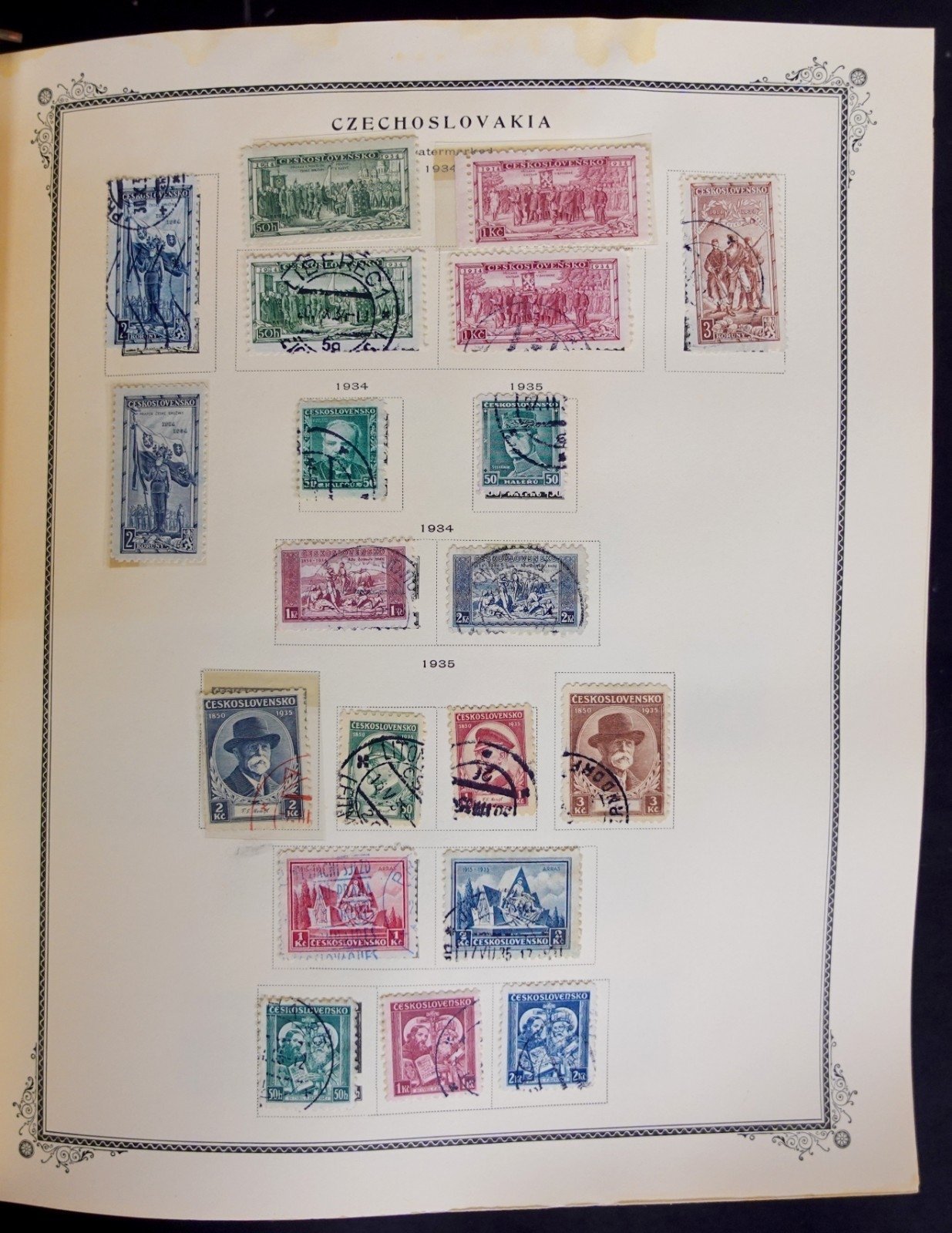 Czechoslovakia Stamp Collection Scott Album Mint & Used 1920-1985  ZAYIX