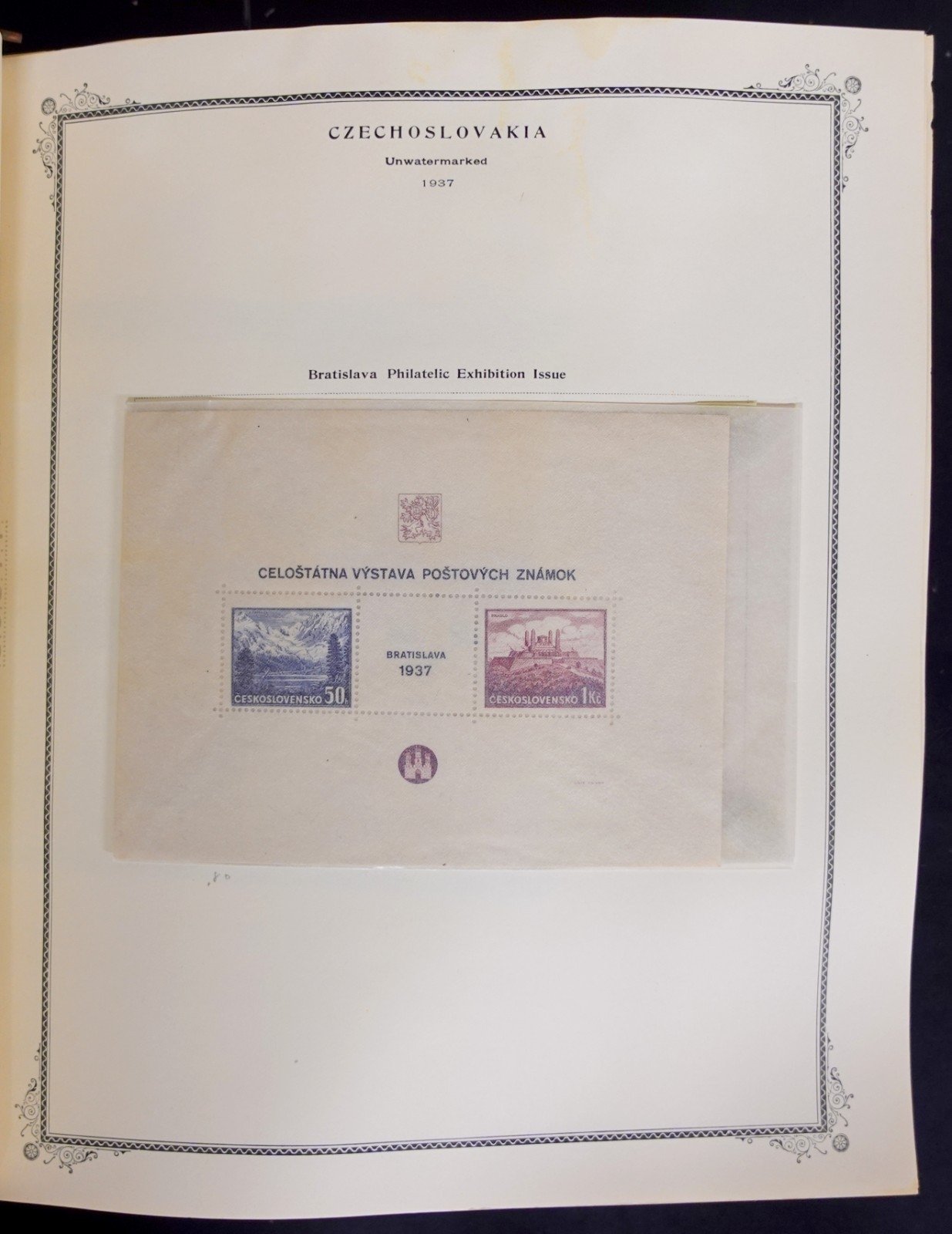 Czechoslovakia Stamp Collection Scott Album Mint & Used 1920-1985  ZAYIX