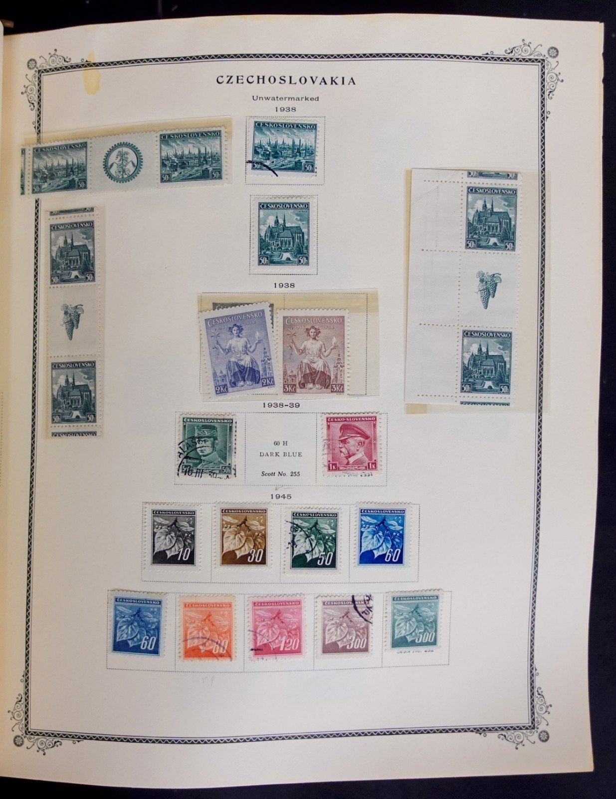 Czechoslovakia Stamp Collection Scott Album Mint & Used 1920-1985  ZAYIX