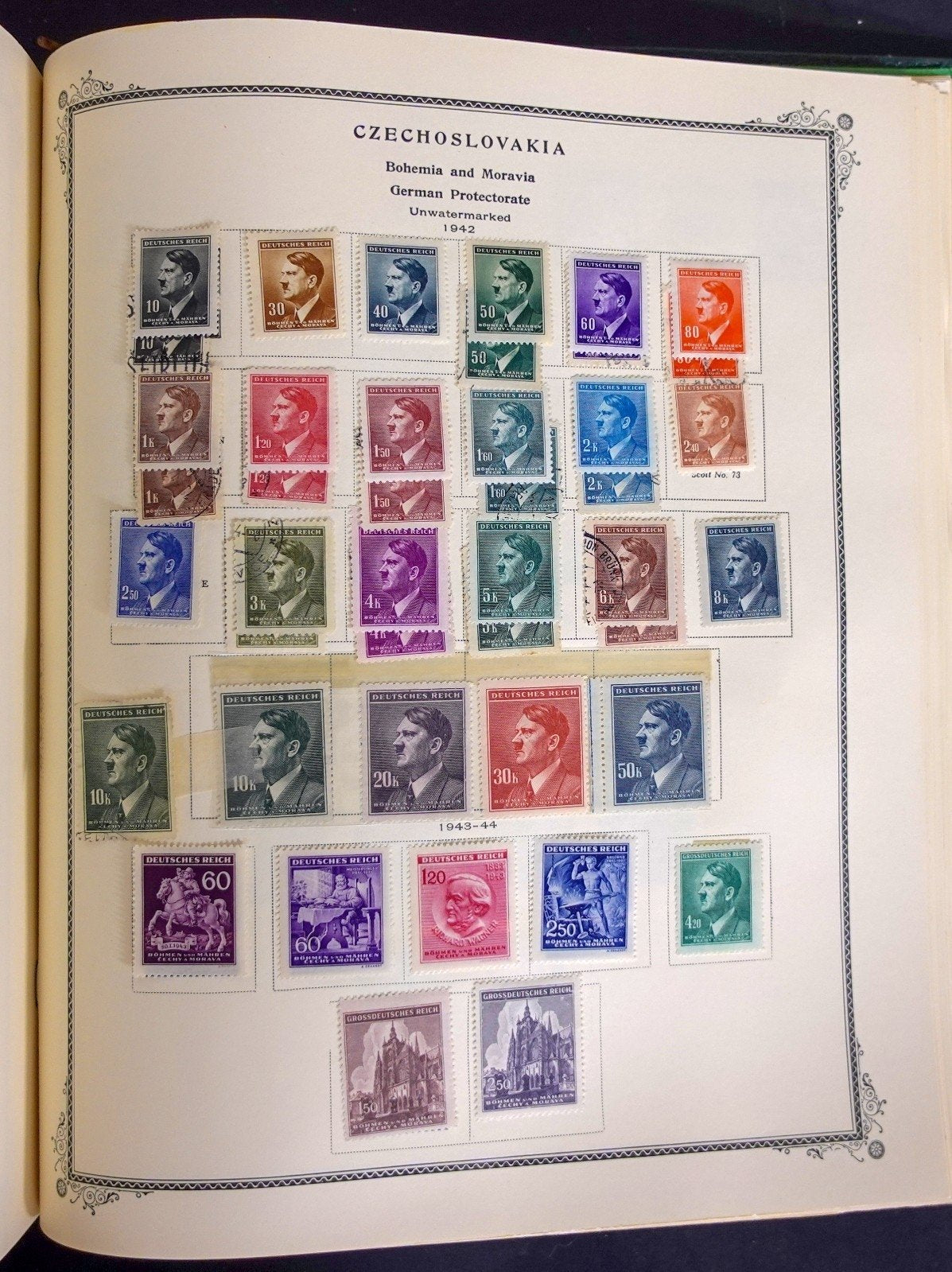 Czechoslovakia Stamp Collection Scott Album Mint & Used 1920-1985  ZAYIX