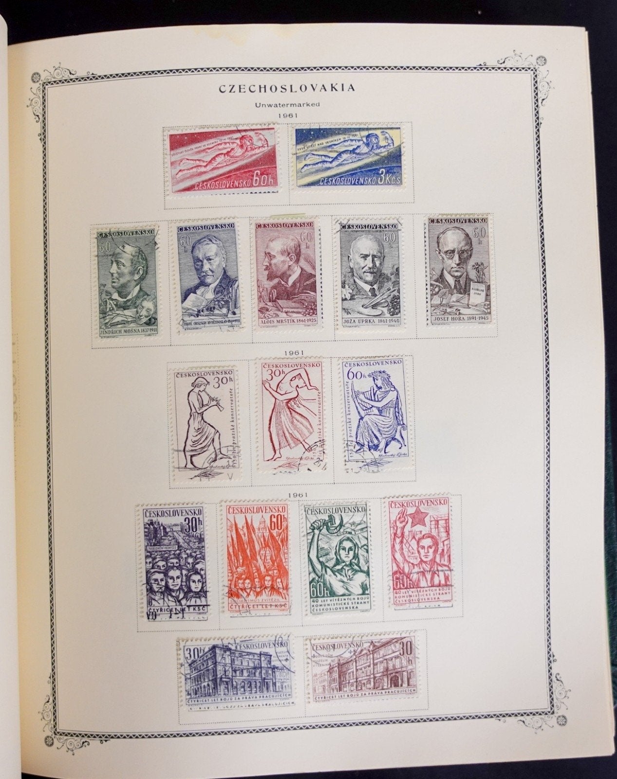 Czechoslovakia Stamp Collection Scott Album Mint & Used 1920-1985  ZAYIX