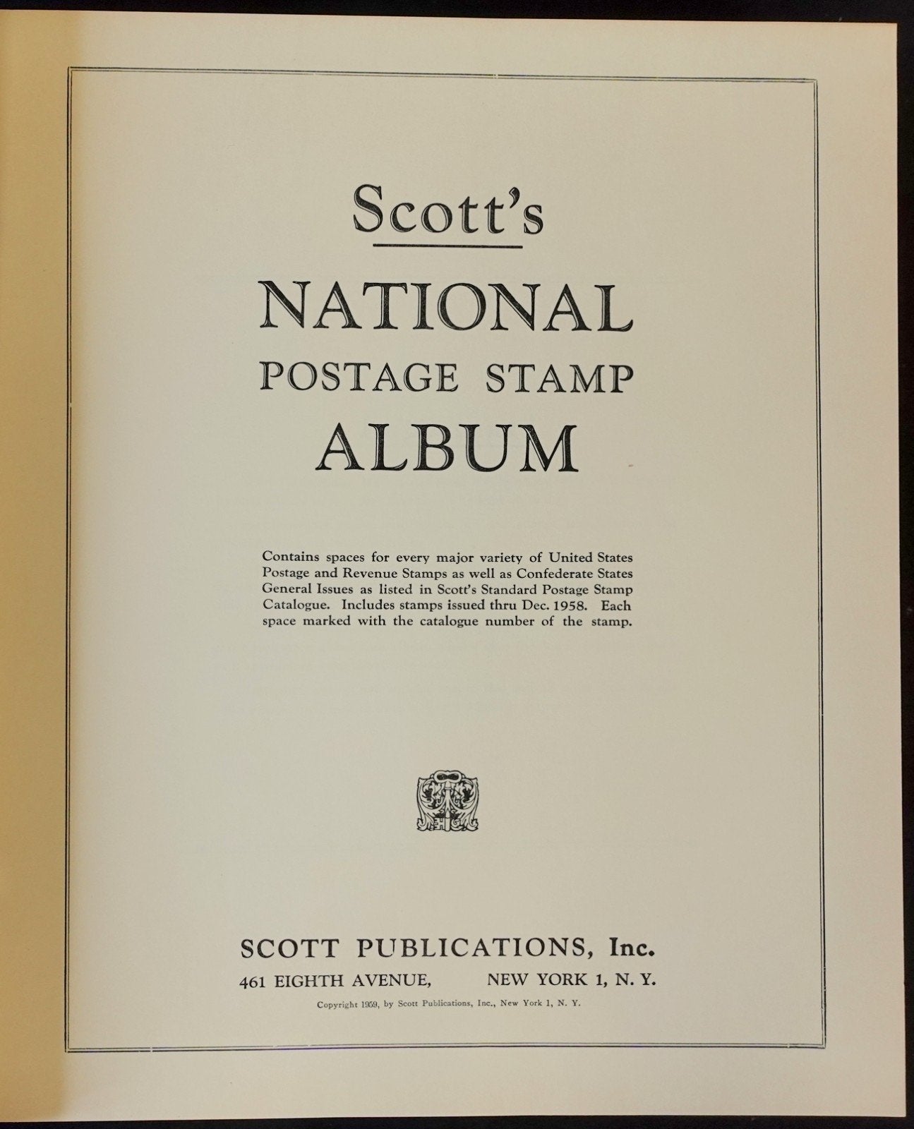 United States Stamp Collection Scott Album Mint Hinged 1919-1948  ZAYIX