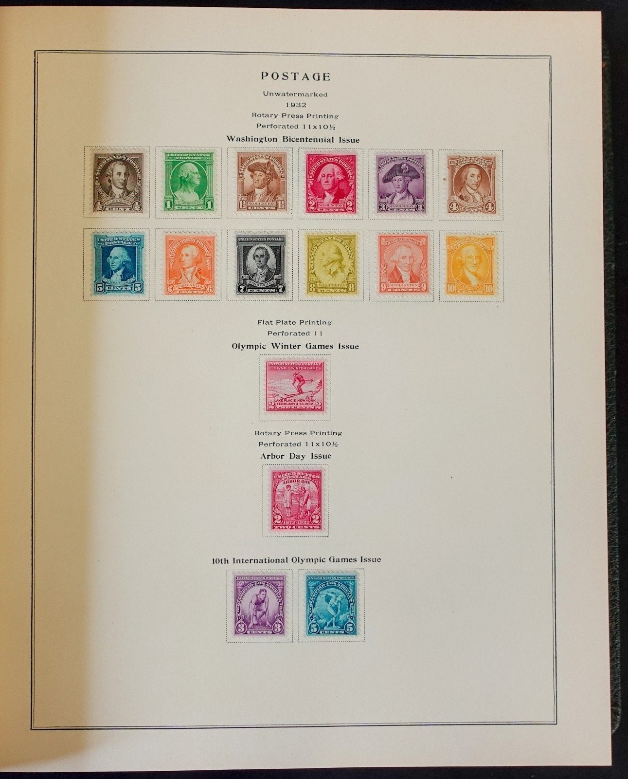 United States Stamp Collection Scott Album Mint Hinged 1919-1948  ZAYIX