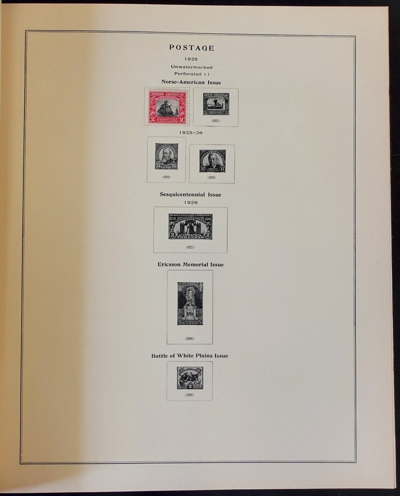 United States Stamp Collection Scott Album Mint Hinged 1919-1948  ZAYIX