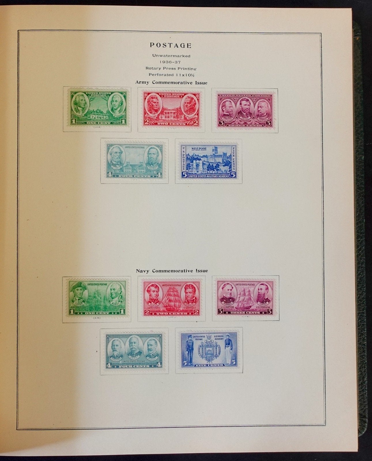 United States Stamp Collection Scott Album Mint Hinged 1919-1948  ZAYIX