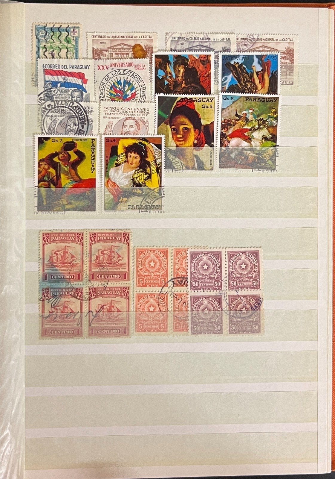 World Wide Stamp Collection Stockbook Used Stamps ZAYIX