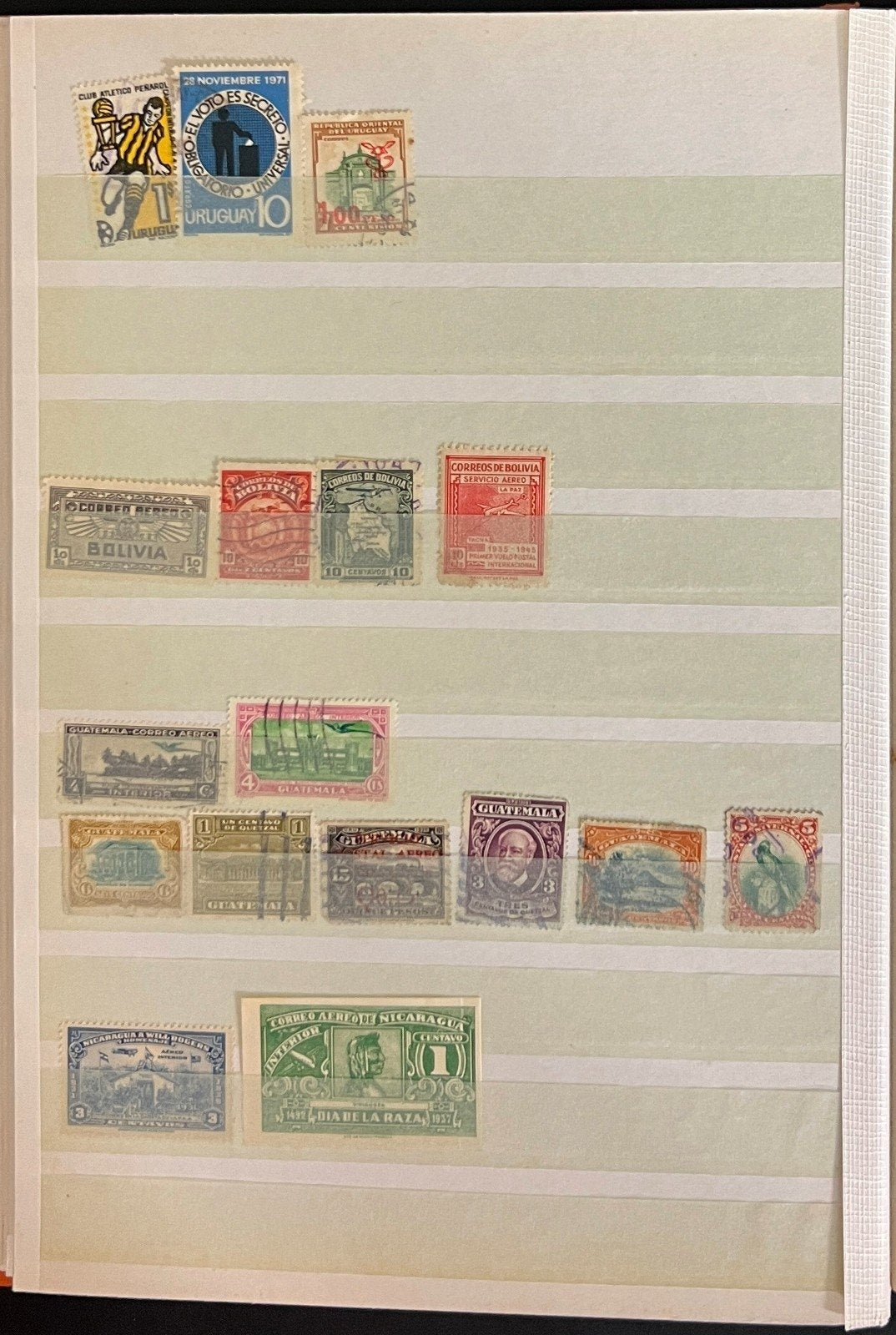 World Wide Stamp Collection Stockbook Used Stamps ZAYIX