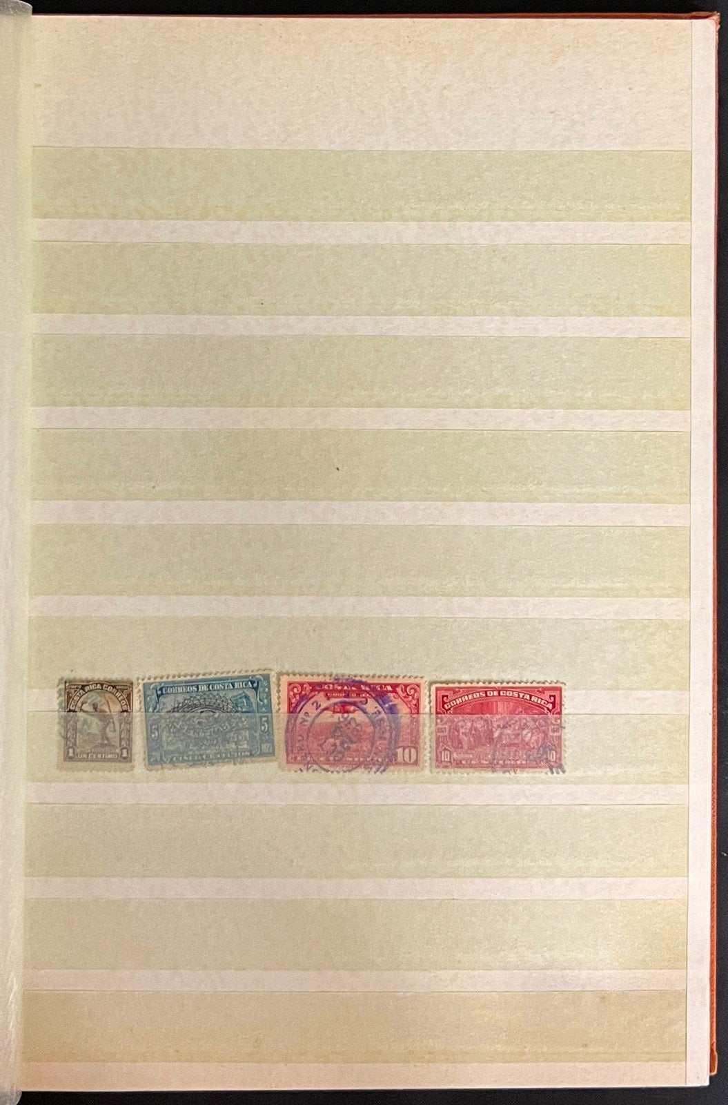 World Wide Stamp Collection Stockbook Used Stamps ZAYIX