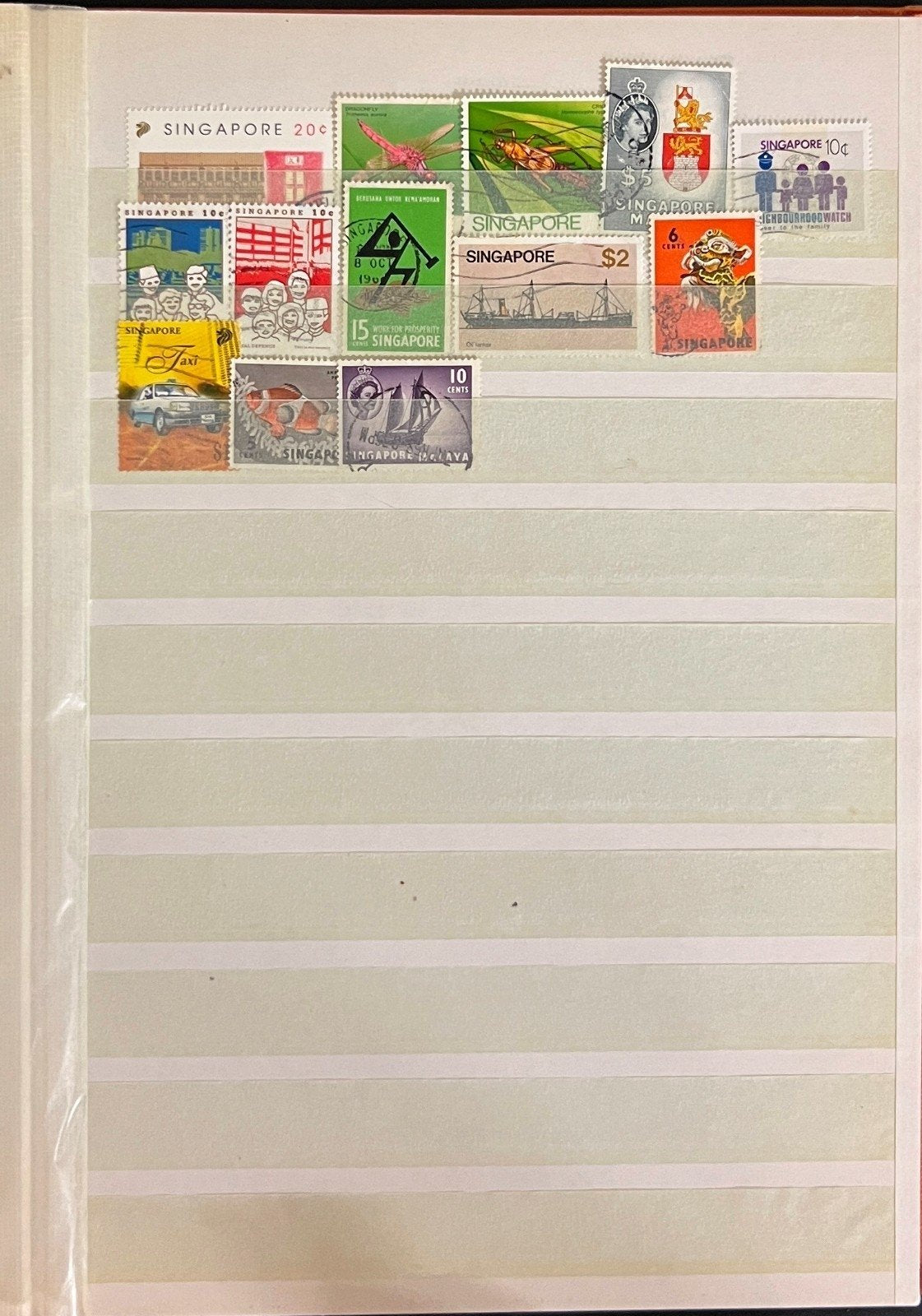 World Wide Stamp Collection Stockbook Used Stamps ZAYIX