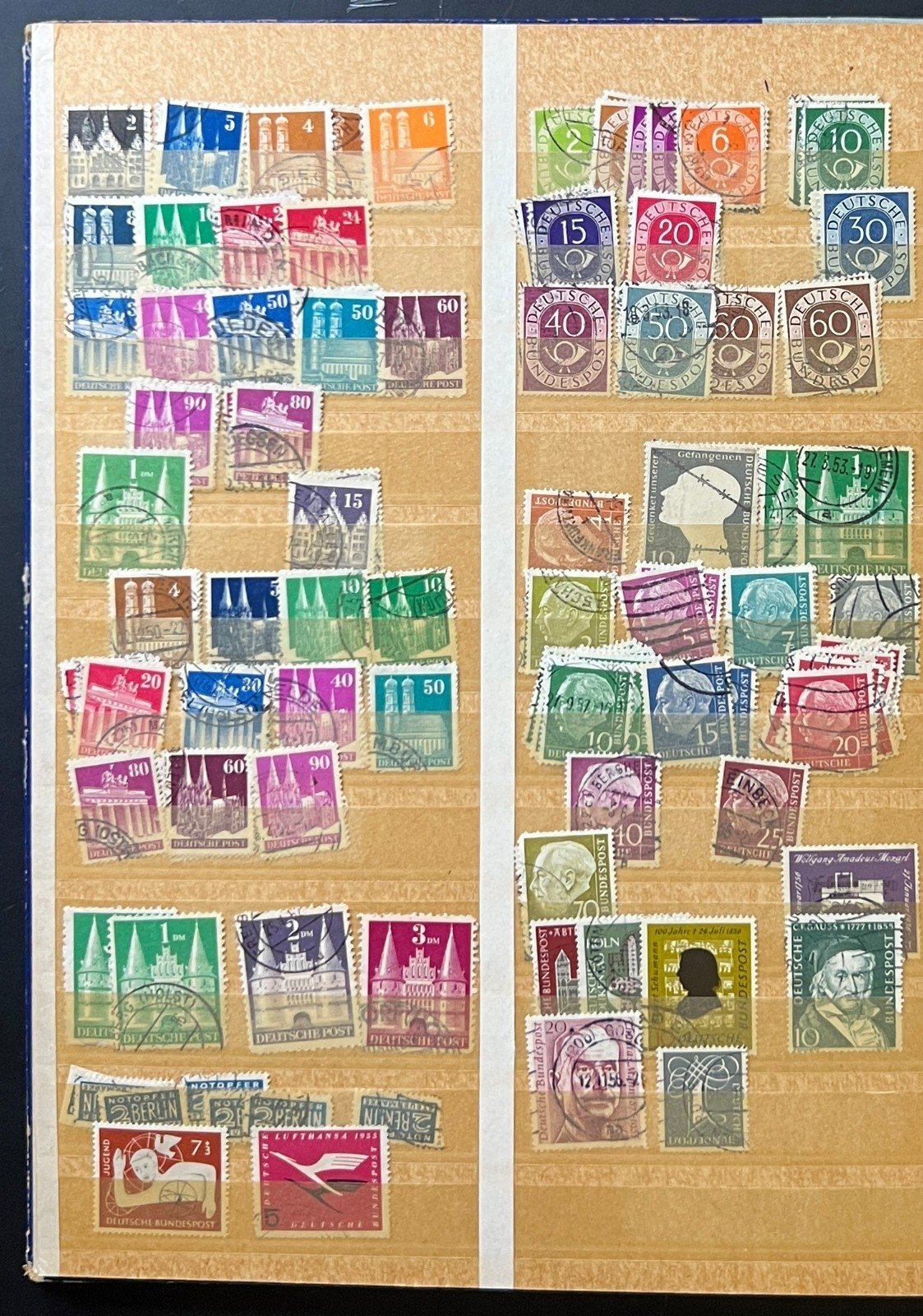 Germany & Occupation Stamp Collection Stockbook Mint & Used Stamps ZAYIX