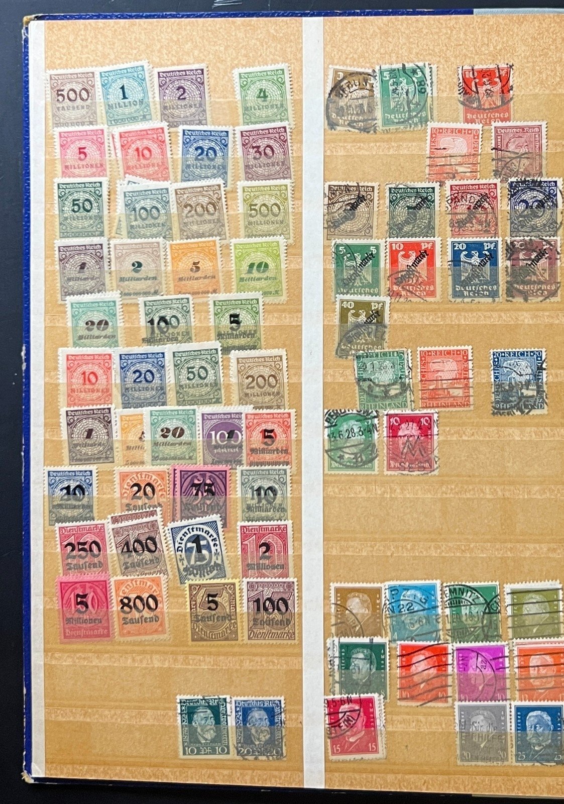 Germany & Occupation Stamp Collection Stockbook Mint & Used Stamps ZAYIX