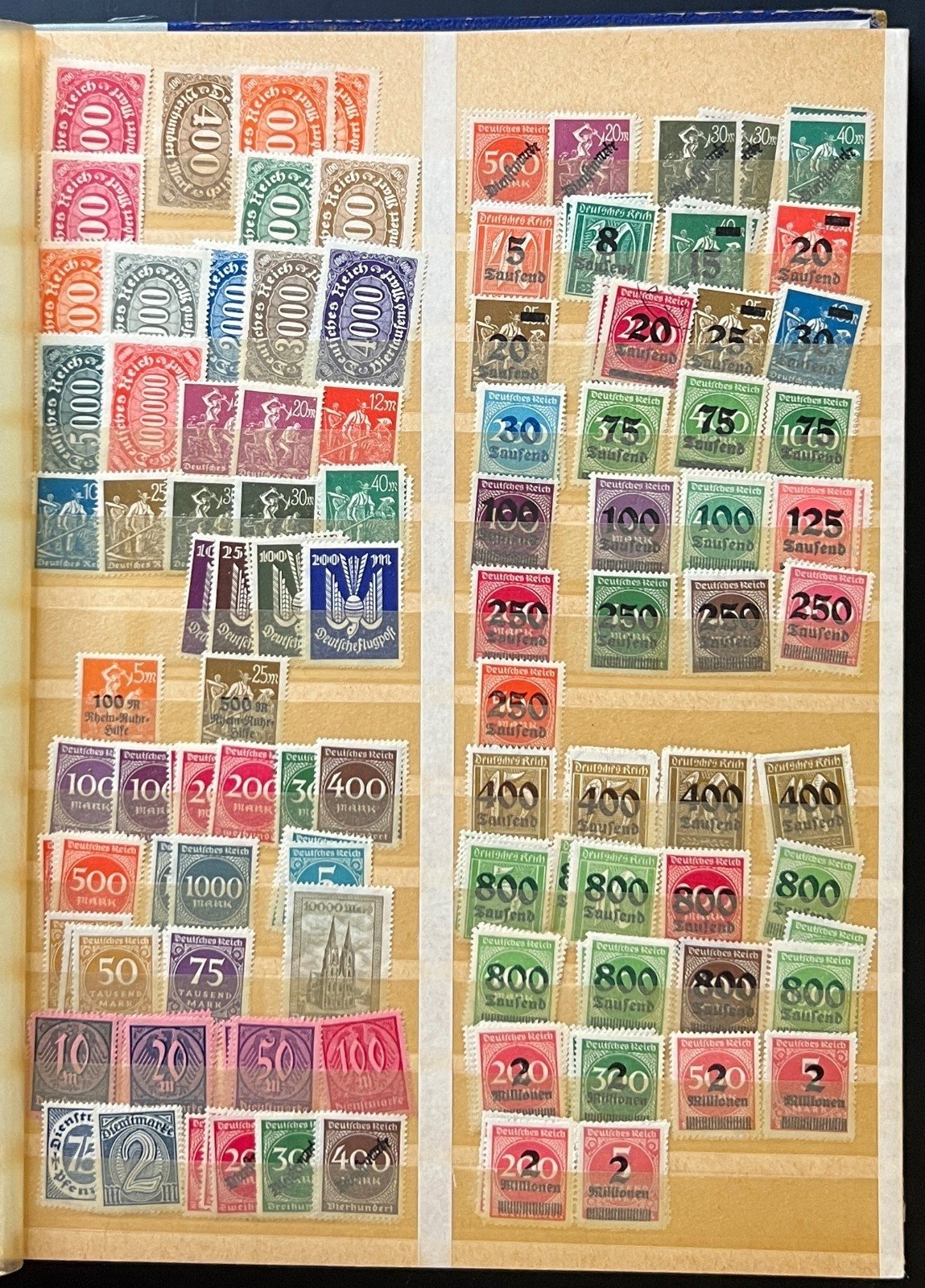 Germany & Occupation Stamp Collection Stockbook Mint & Used Stamps ZAYIX