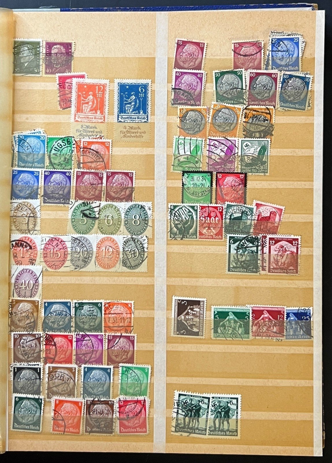 Germany & Occupation Stamp Collection Stockbook Mint & Used Stamps ZAYIX