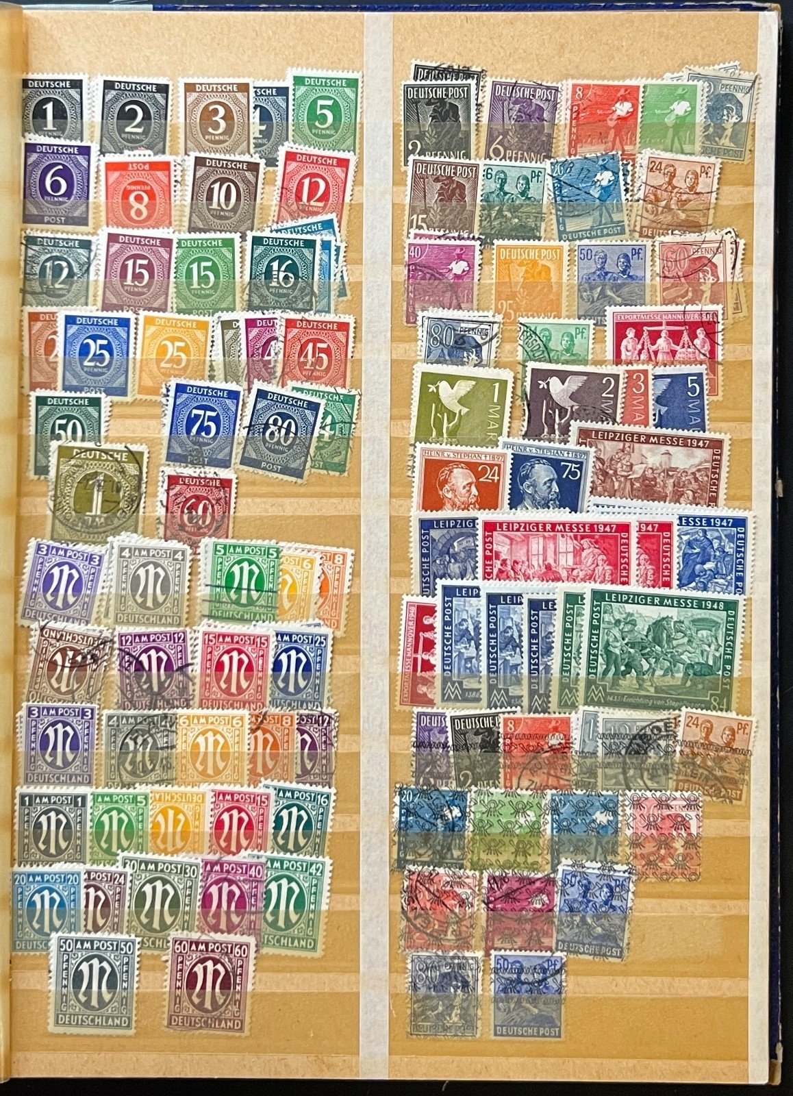 Germany & Occupation Stamp Collection Stockbook Mint & Used Stamps ZAYIX