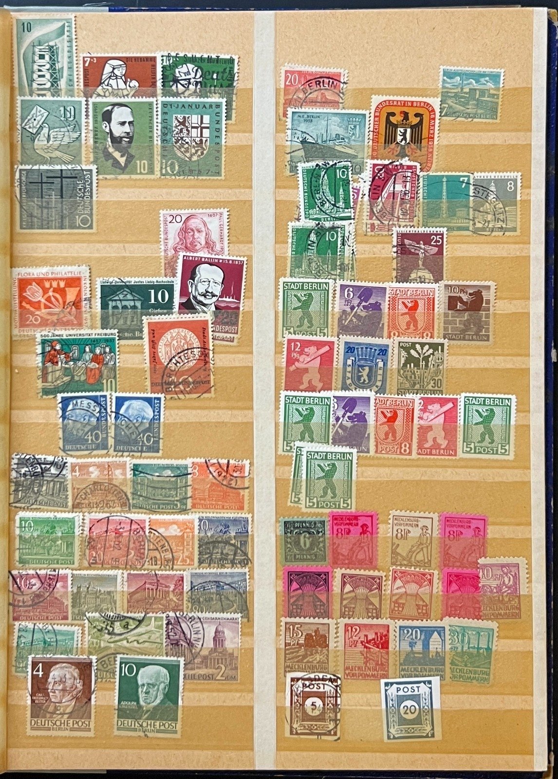 Germany & Occupation Stamp Collection Stockbook Mint & Used Stamps ZAYIX