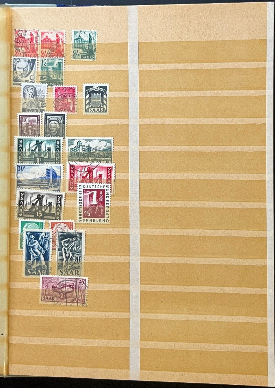 Germany & Occupation Stamp Collection Stockbook Mint & Used Stamps ZAYIX