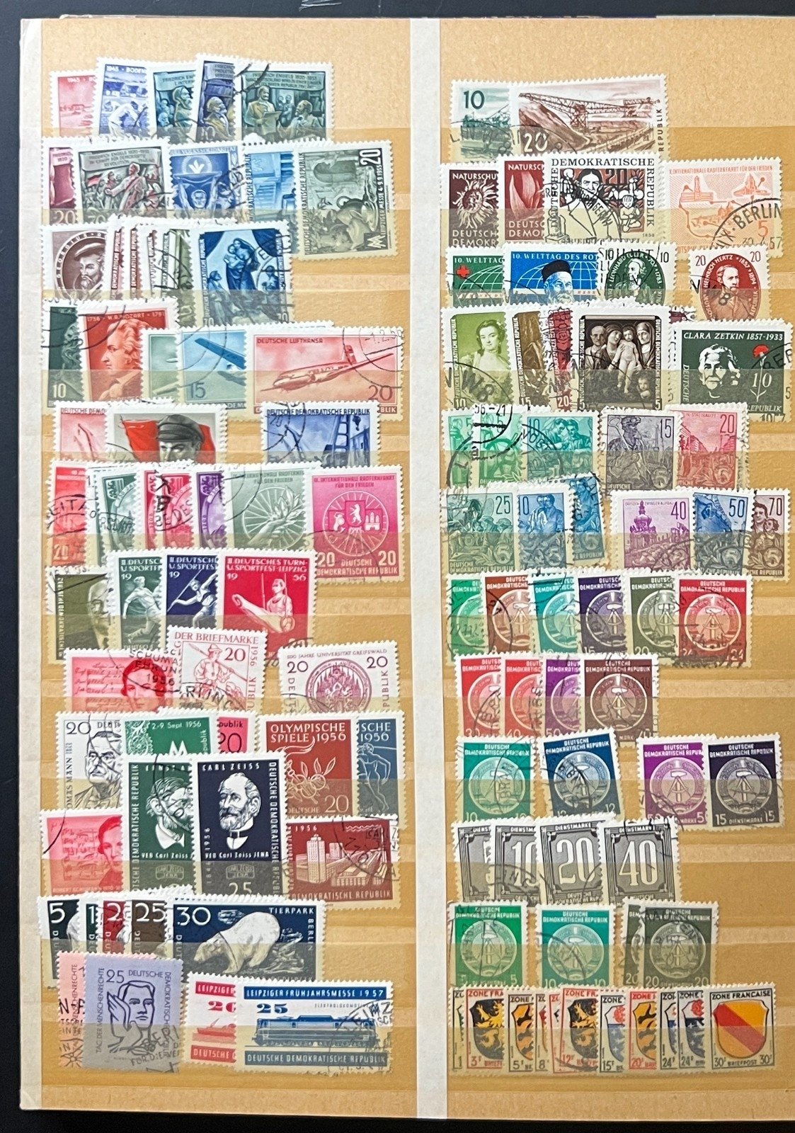 Germany & Occupation Stamp Collection Stockbook Mint & Used Stamps ZAYIX