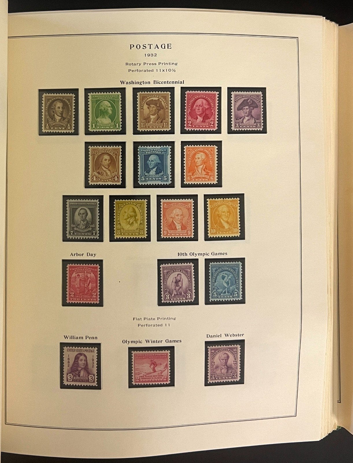 United States Stamp Collection Scott National Postage Album 1845-1989 ZAYIX