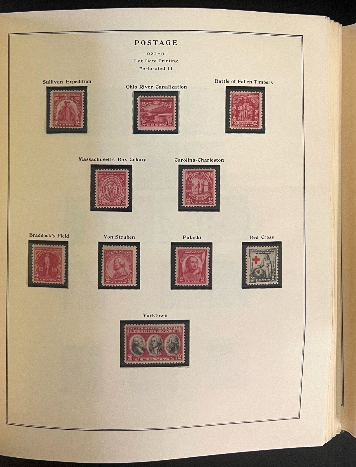 United States Stamp Collection Scott National Postage Album 1845-1989 ZAYIX