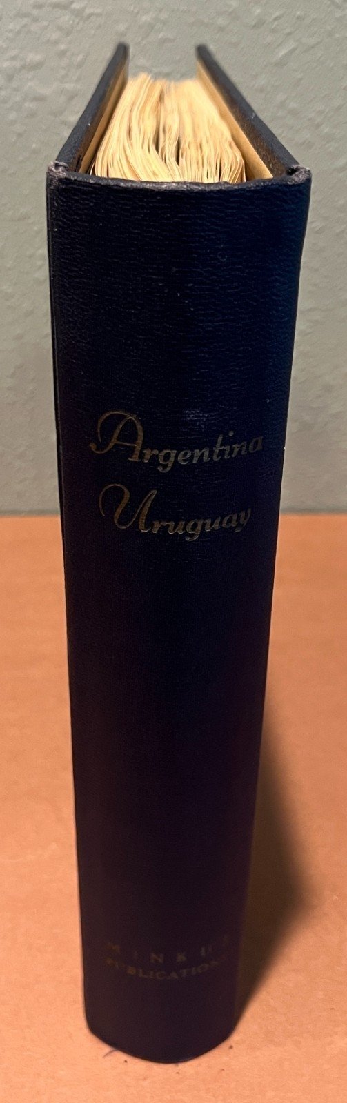 Uruguay Stamp Collection Minkus Album Used 1856-1985 ZAYIX