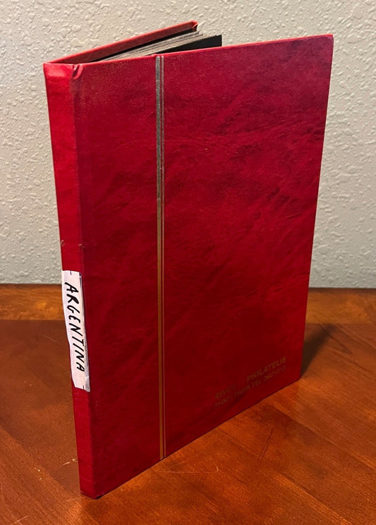 Argentina Stamp Collection Stockbook 18 Pages Mint & Used ZAYIX