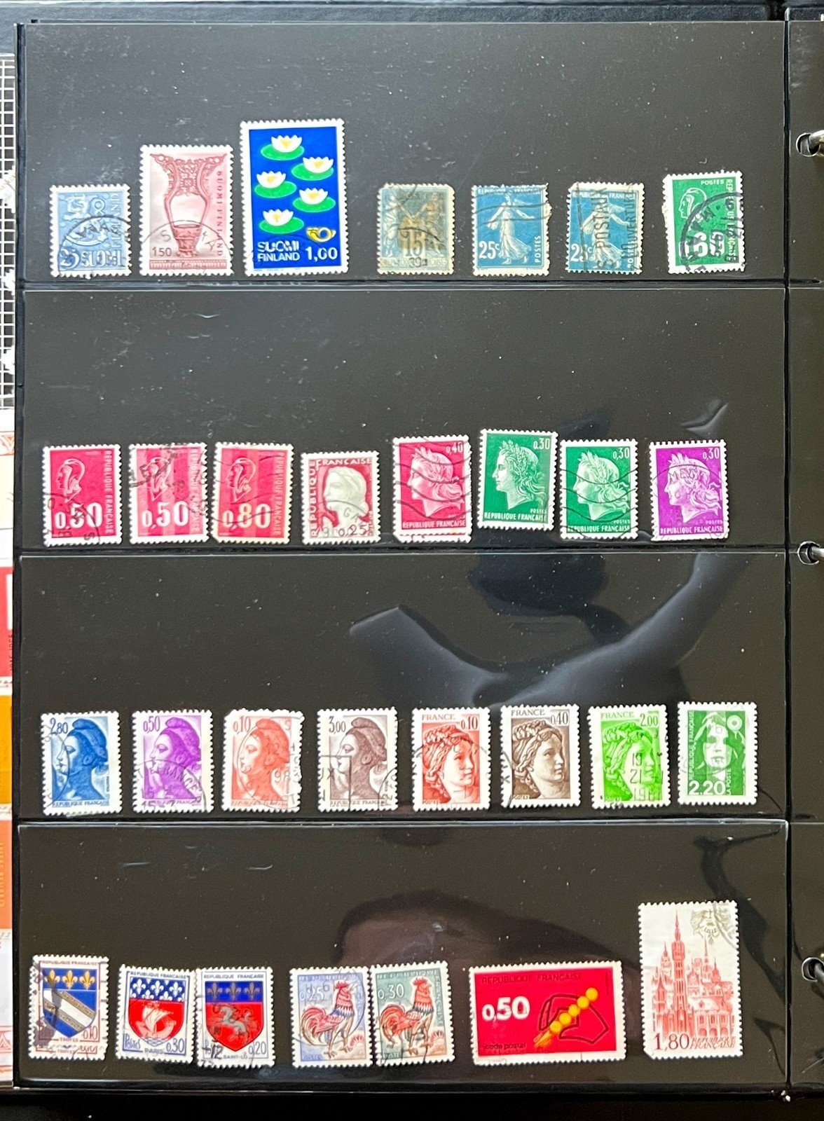 World Wide Stamp Collection Stockbook 39 Pages Mint & Used ZAYIX
