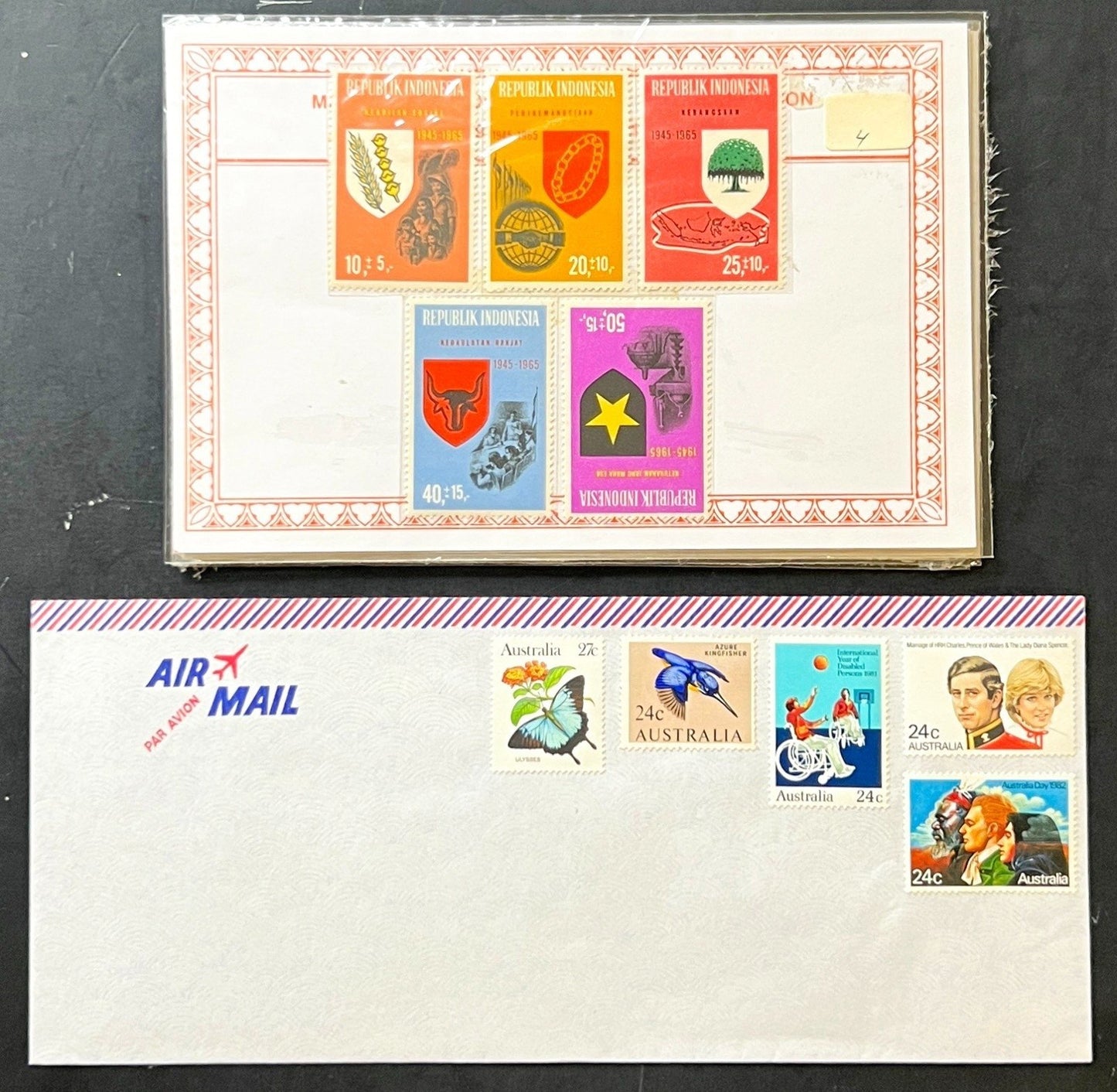 World Wide Stamp Collection Stockbook 39 Pages Mint & Used ZAYIX