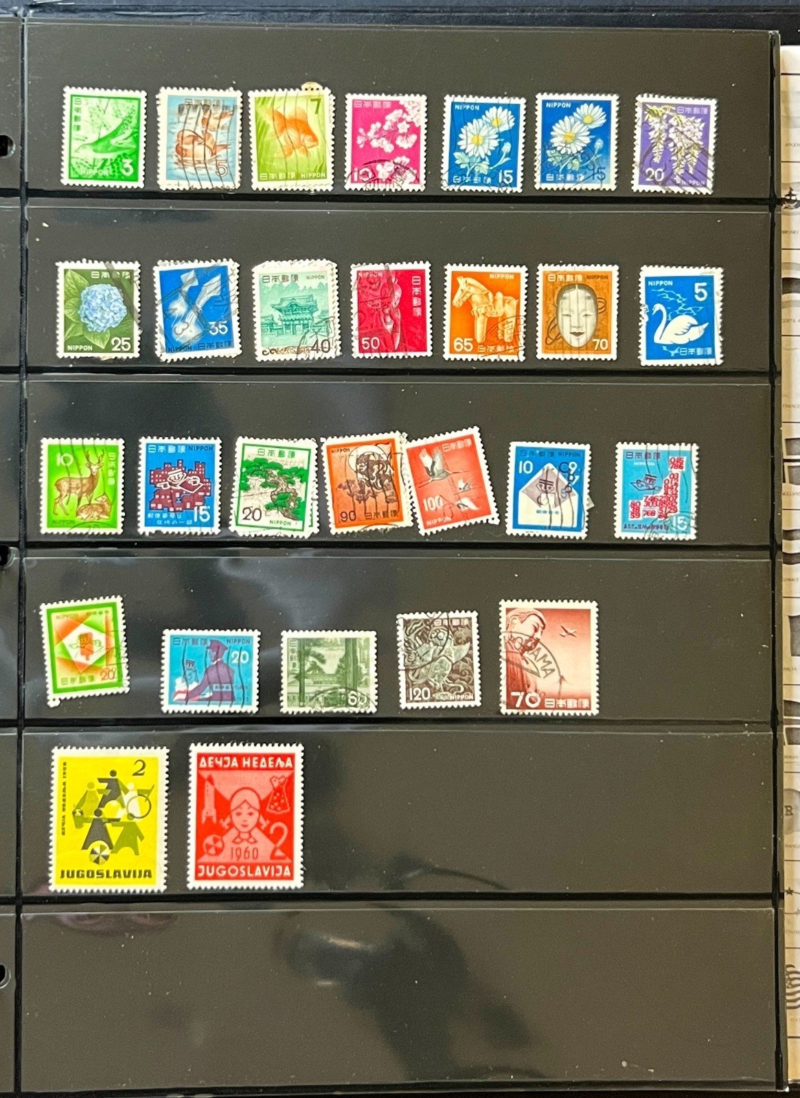 World Wide Stamp Collection Stockbook 39 Pages Mint & Used ZAYIX