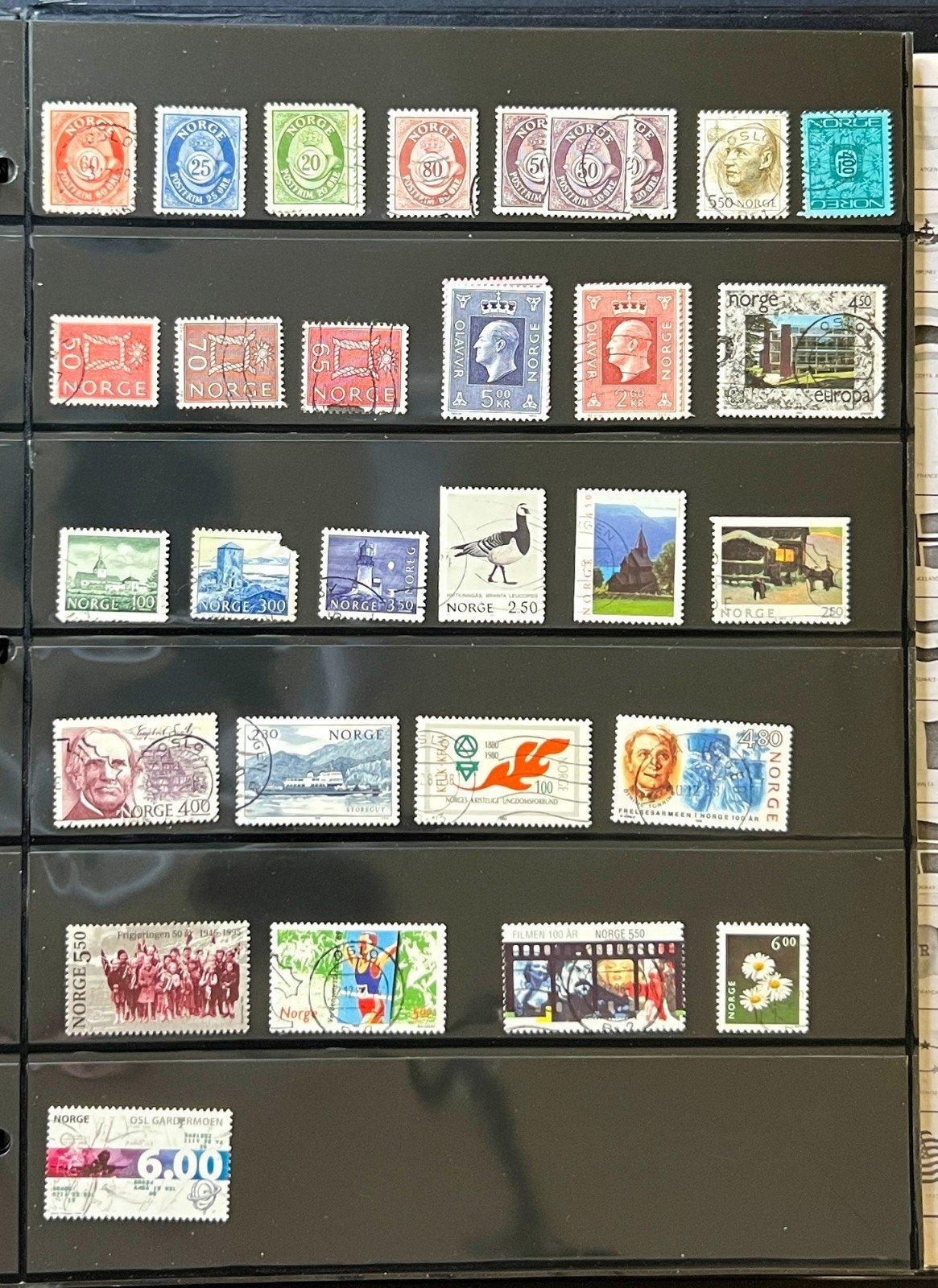 World Wide Stamp Collection Stockbook 39 Pages Mint & Used ZAYIX
