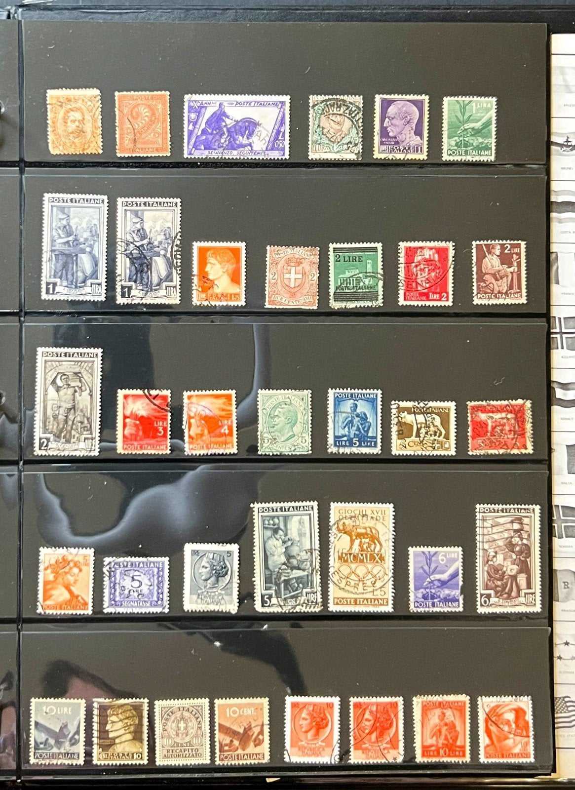 World Wide Stamp Collection Stockbook 39 Pages Mint & Used ZAYIX