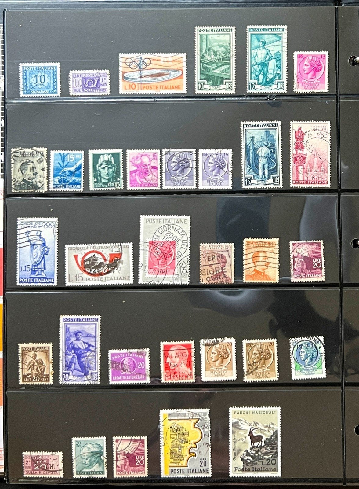 World Wide Stamp Collection Stockbook 39 Pages Mint & Used ZAYIX
