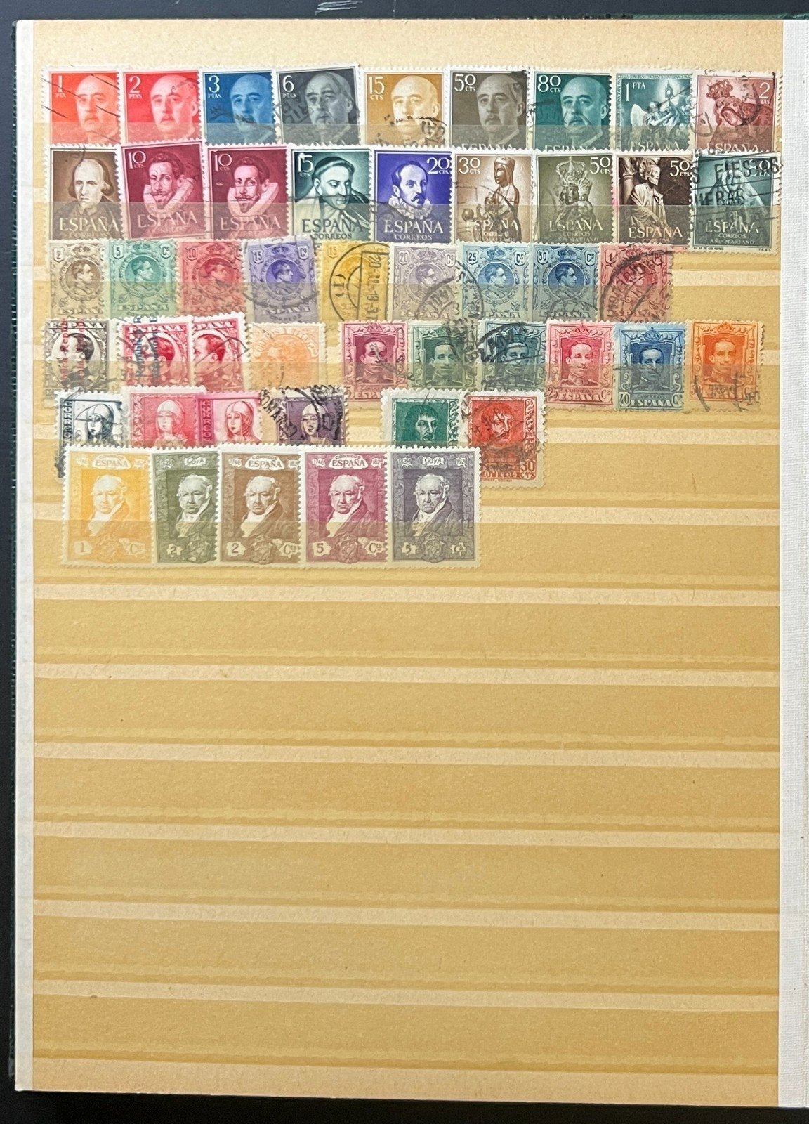 Europe Stamp Collection Stockbook 13 Pages Several Hundred Stamps ZAYIX