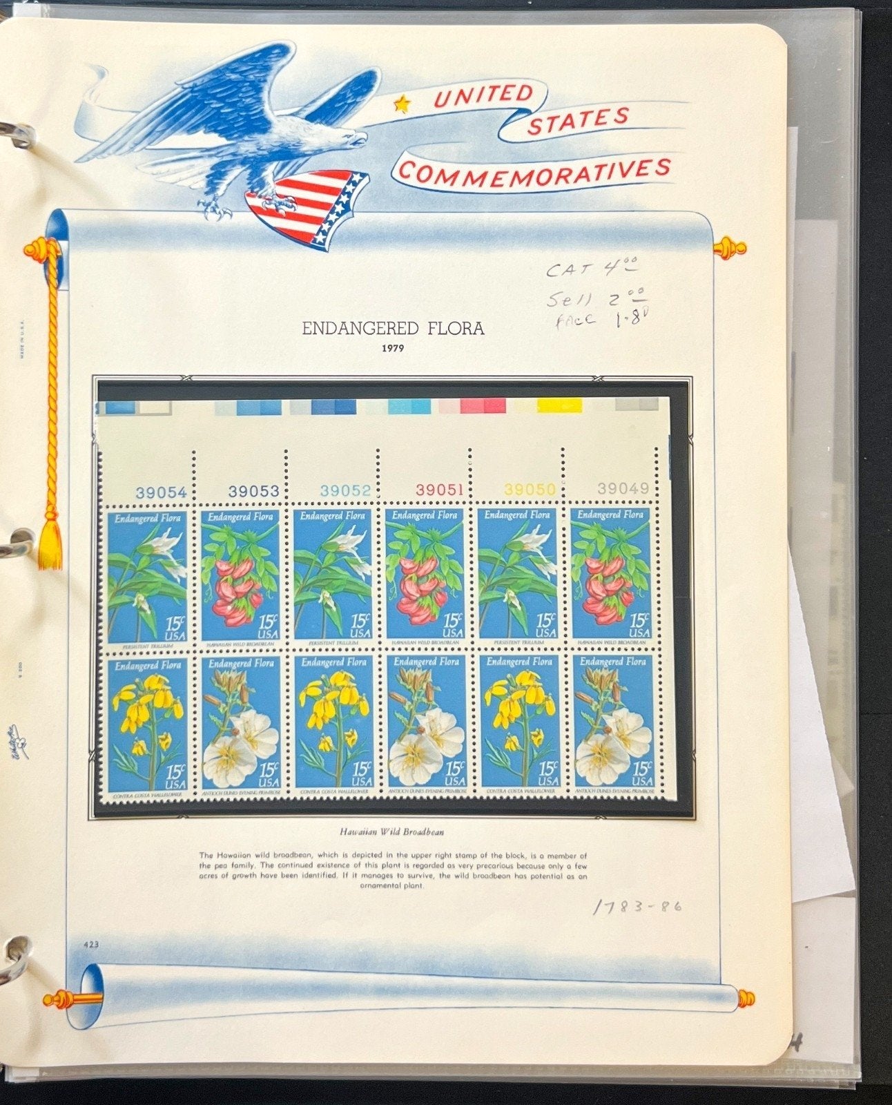 United States Plate Block & Half Sheets Stamp Collection Album MNH ZAYIX