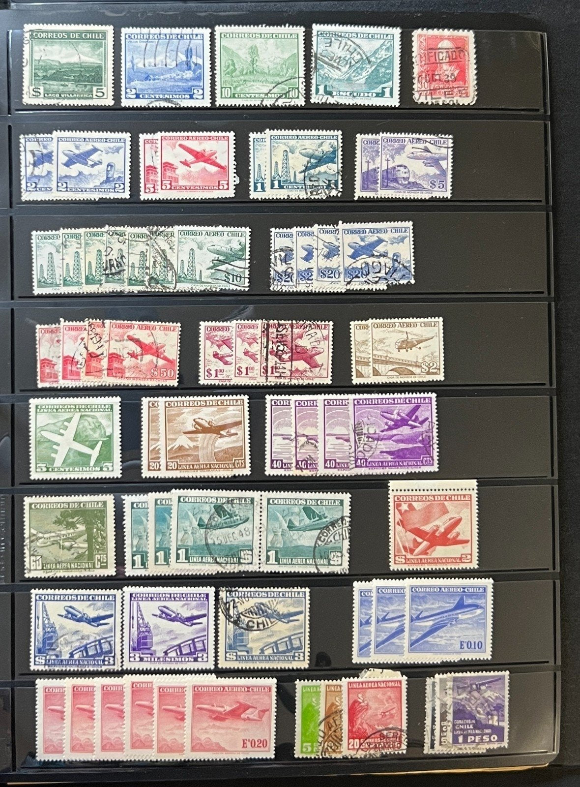 C Countries Stamp Collection Stockbook 36 Pages Mint & Used ZAYIX