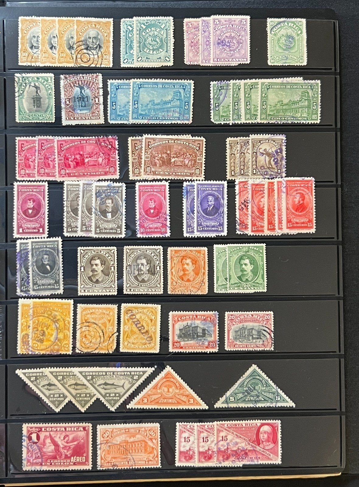 C Countries Stamp Collection Stockbook 36 Pages Mint & Used ZAYIX