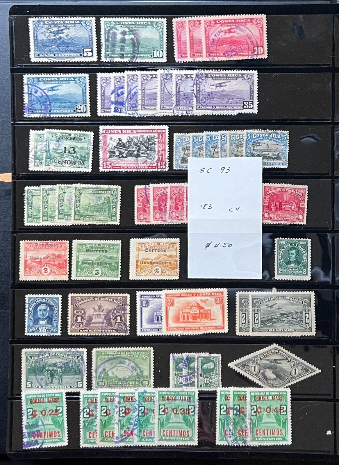 C Countries Stamp Collection Stockbook 36 Pages Mint & Used ZAYIX