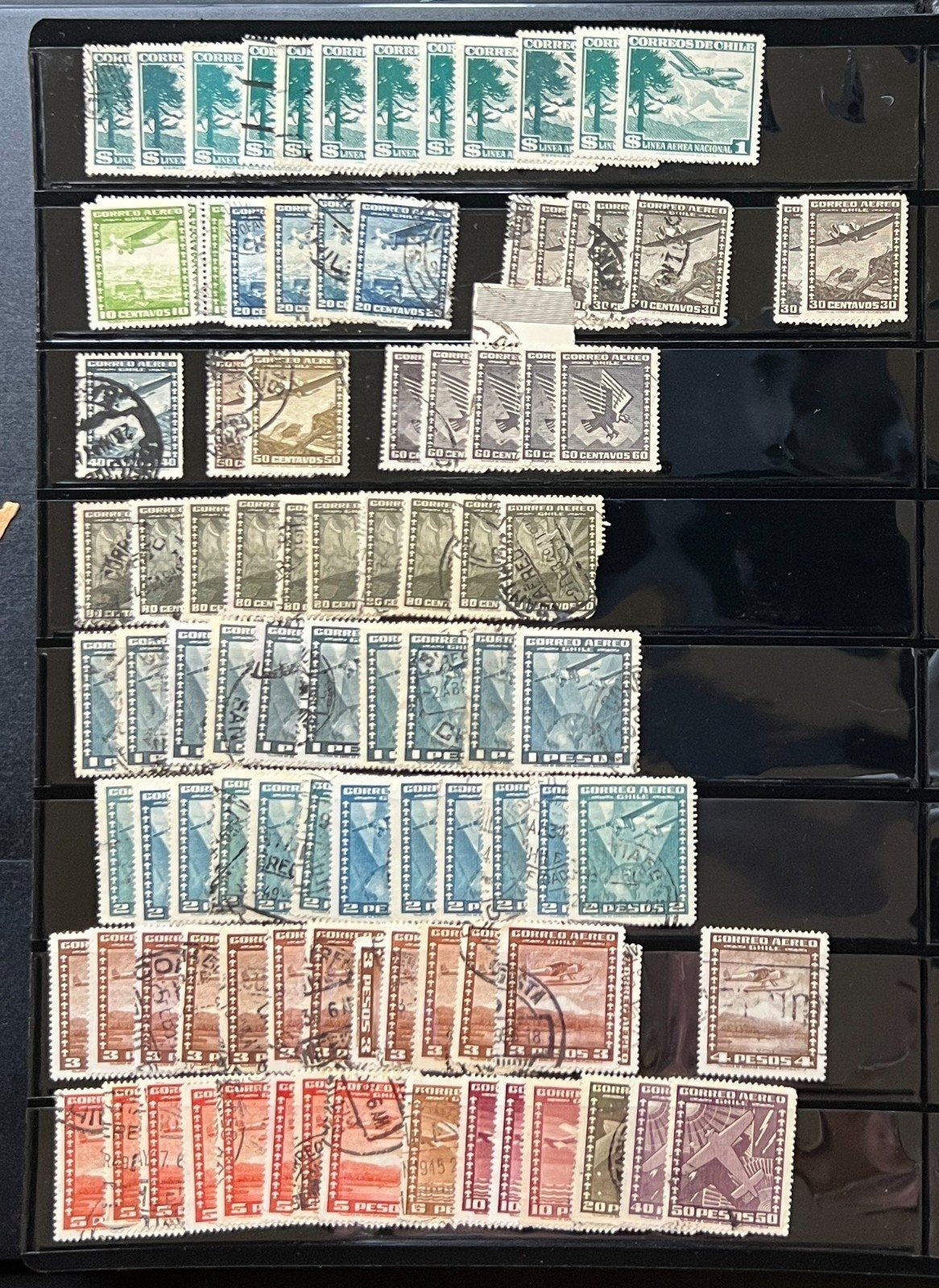 C Countries Stamp Collection Stockbook 36 Pages Mint & Used ZAYIX