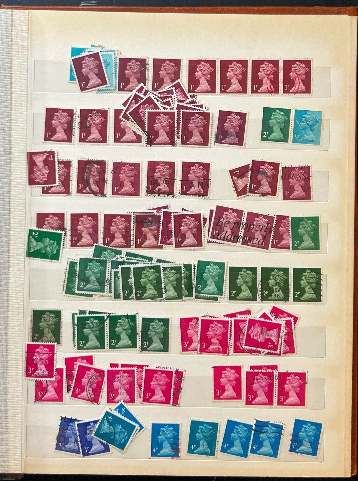 United Kingdom Machin & Germany Stamp Collection Stockbook Mint & Used ZAYIX