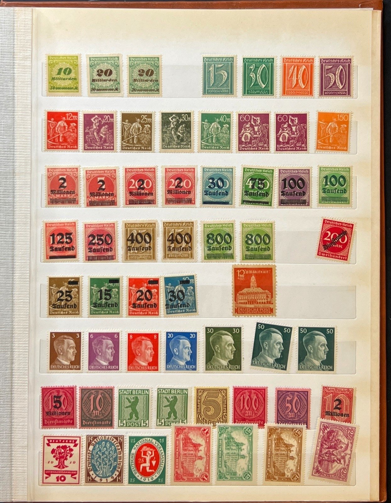 United Kingdom Machin & Germany Stamp Collection Stockbook Mint & Used ZAYIX