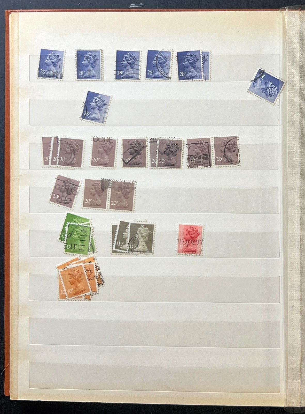 United Kingdom Machin & Germany Stamp Collection Stockbook Mint & Used ZAYIX