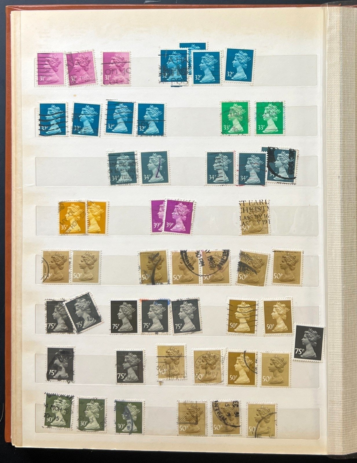 United Kingdom Machin & Germany Stamp Collection Stockbook Mint & Used ZAYIX