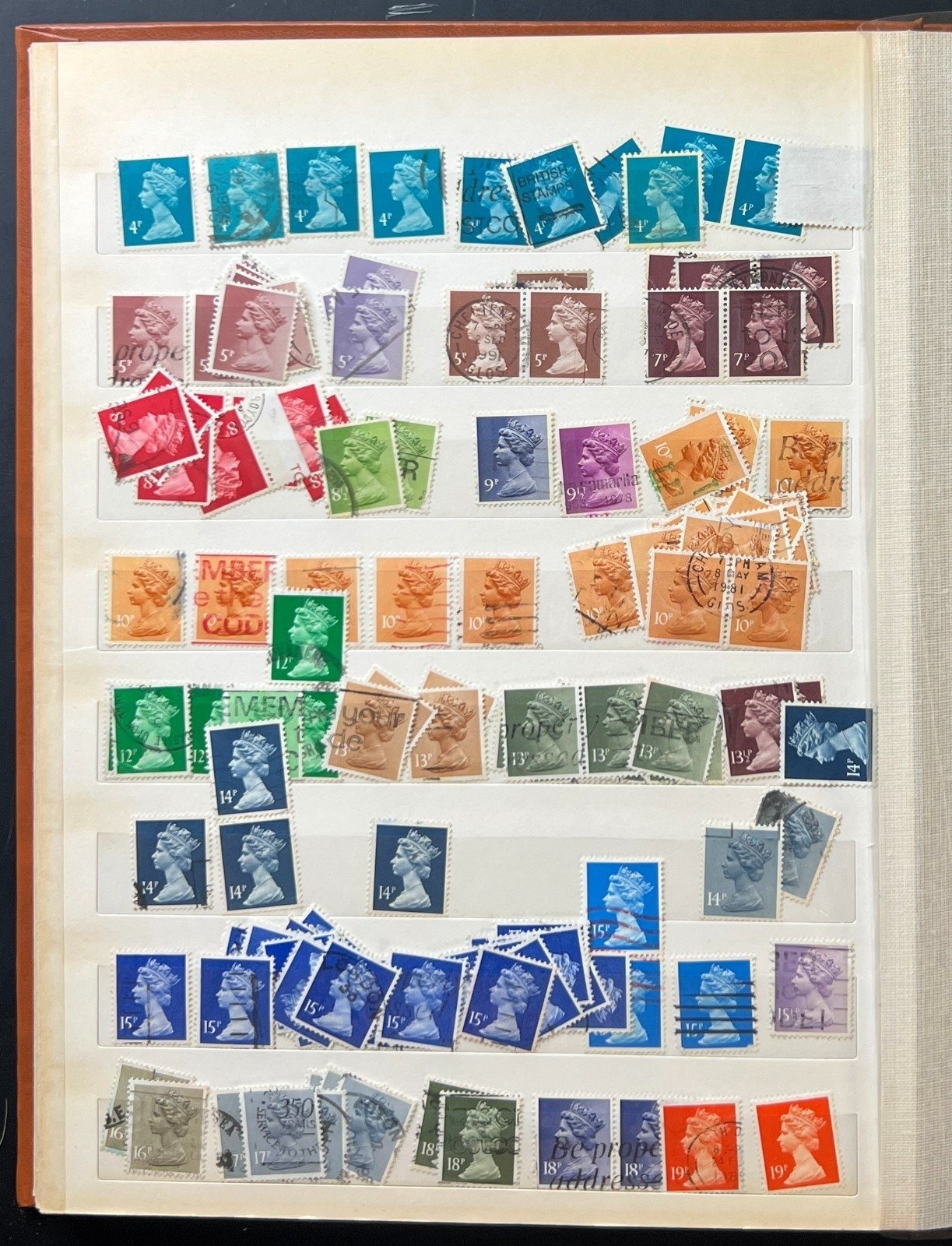 United Kingdom Machin & Germany Stamp Collection Stockbook Mint & Used ZAYIX