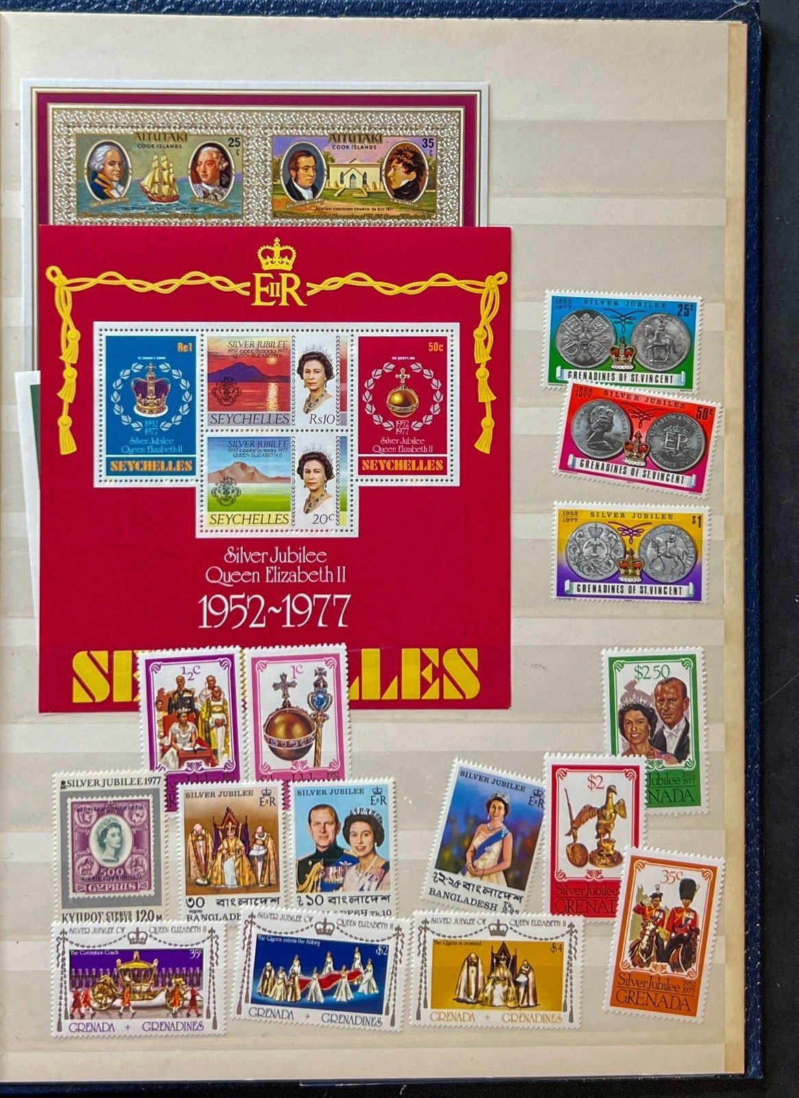 Commonwealth & Royal Family Stamp Collection Stockbook MNH ZAYIX