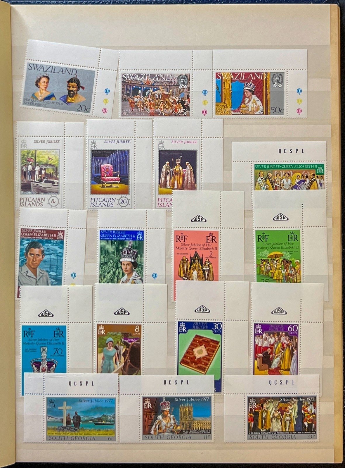 Commonwealth & Royal Family Stamp Collection Stockbook MNH ZAYIX