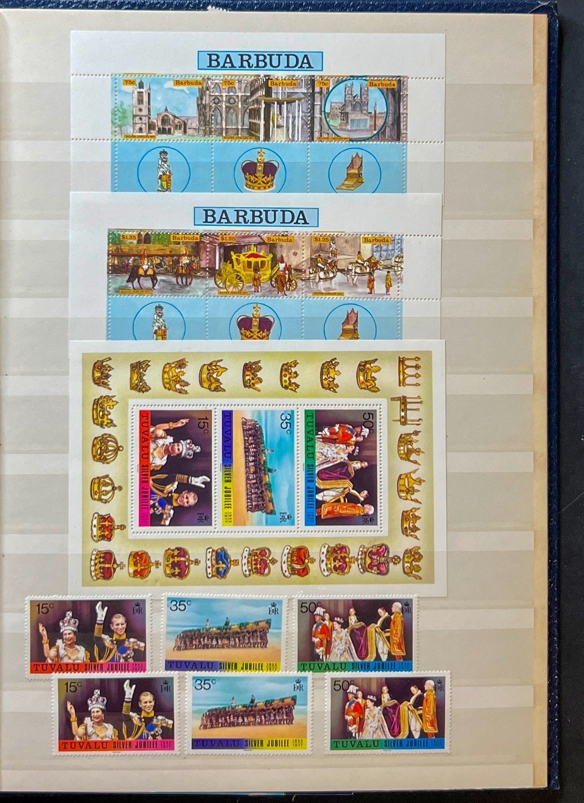 Commonwealth & Royal Family Stamp Collection Stockbook MNH ZAYIX