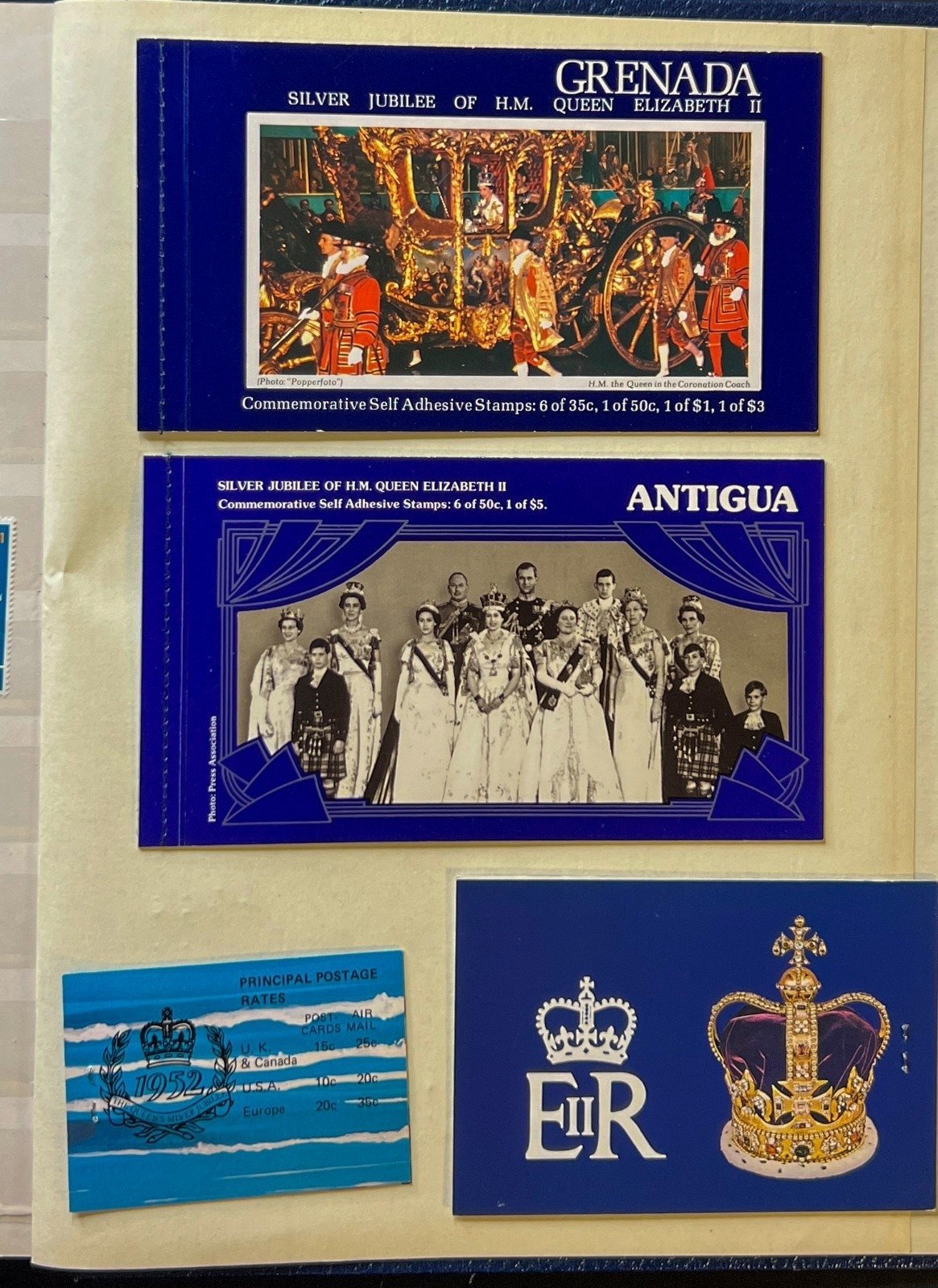 Commonwealth & Royal Family Stamp Collection Stockbook MNH ZAYIX