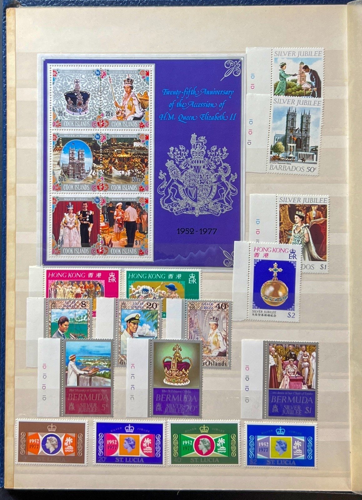 Commonwealth & Royal Family Stamp Collection Stockbook MNH ZAYIX