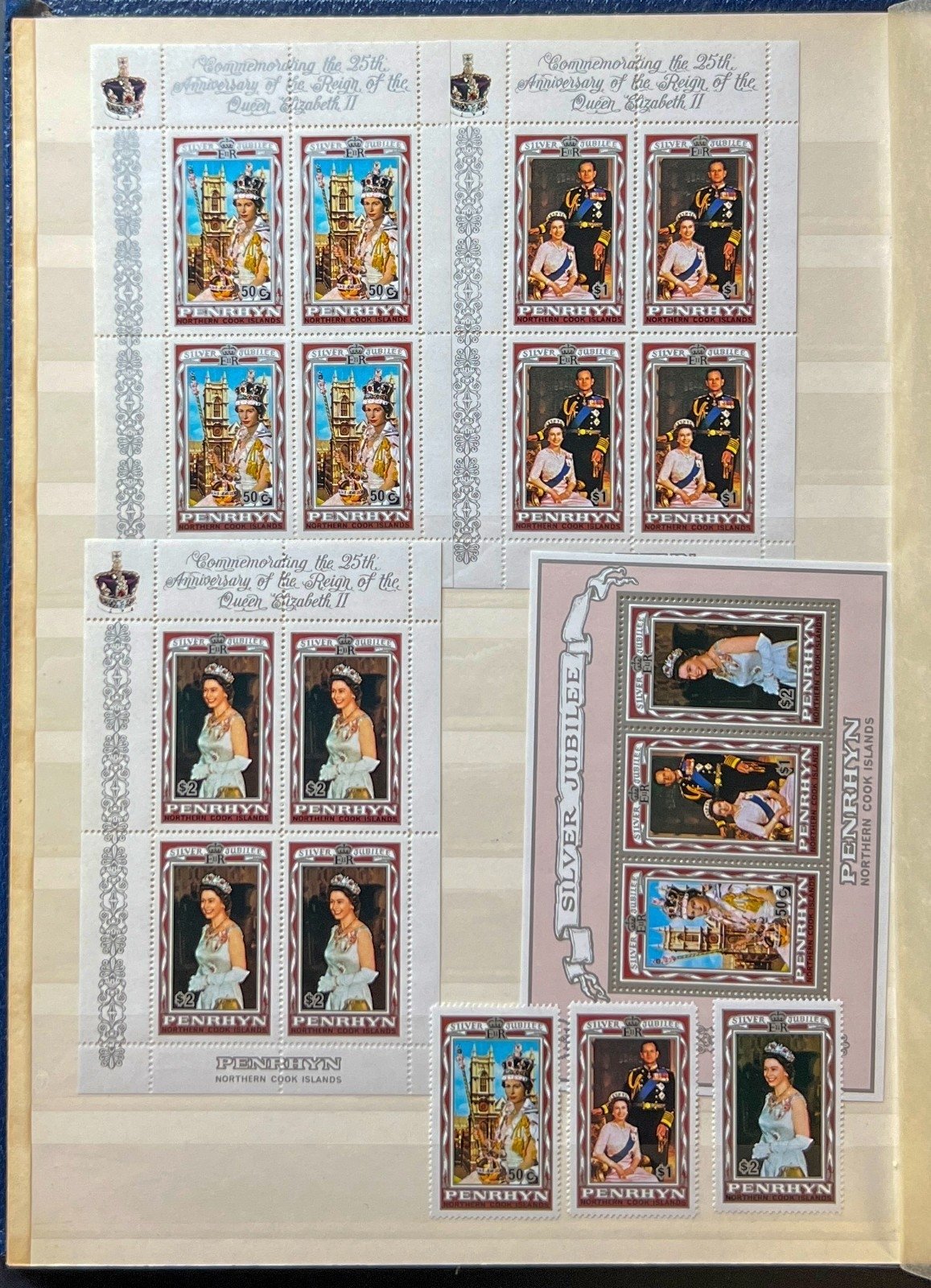 Commonwealth & Royal Family Stamp Collection Stockbook MNH ZAYIX